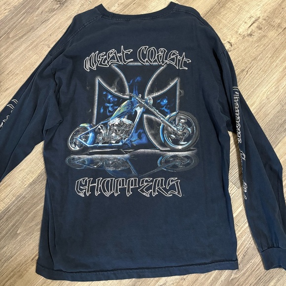 west cost choppers vintage jesse who long sleeve top - Picture 5 of 8